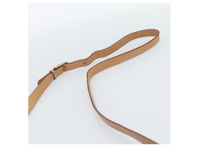 Céline Borsa a Spalla CELINE Macadam Canvas PVC Pelle Marrone Oro Auth BA13476 D'oro - vista 14