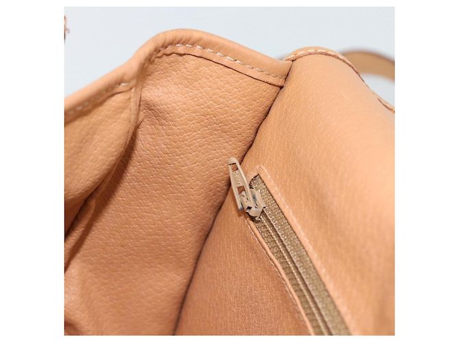 Céline Borsa a Spalla CELINE Macadam Canvas PVC Pelle Marrone Oro Auth BA13476 D'oro - vista 20