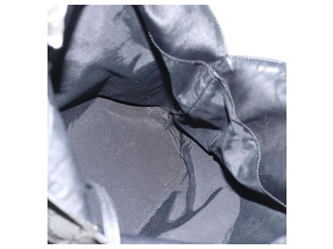Borsa a Spalla GUCCI Tela Nera 90644 Auth 187767 Nero - vista 17