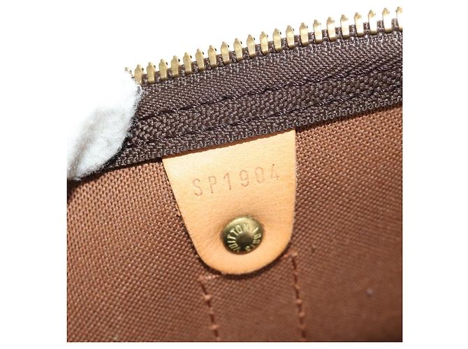LOUIS VUITTON Monogram Keepall 45 Boston Bag M41428 LV Auth 184996V Monogramma - vista 12