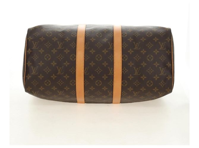 LOUIS VUITTON Monogram Keepall 45 Boston Bag M41428 LV Auth 184996V Monogramma - vista 5
