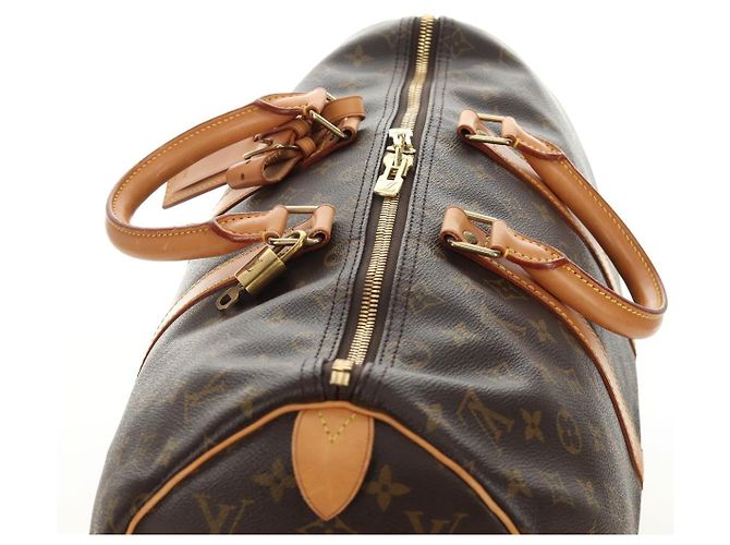LOUIS VUITTON Monogram Keepall 45 Boston Bag M41428 LV Auth 184996V Monogramma - vista 6
