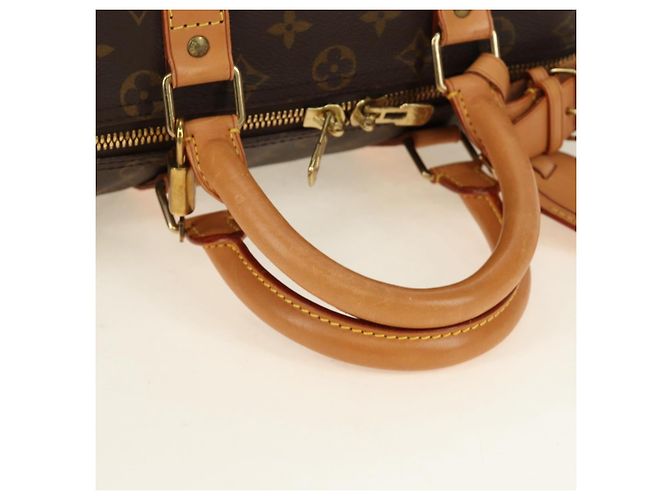 LOUIS VUITTON Monogram Keepall 45 Boston Bag M41428 LV Auth 184996V Monogramma - vista 7