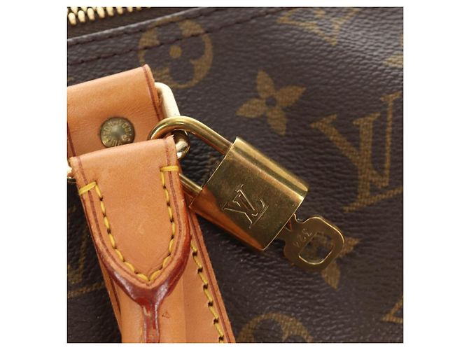 LOUIS VUITTON Monogram Keepall 45 Boston Bag M41428 LV Auth 184996V Monogramma - vista 9