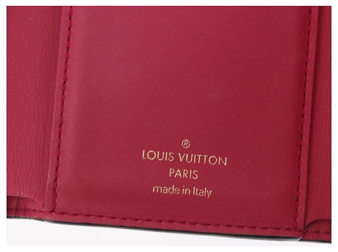 LOUIS VUITTON Portefeuille LV Pont Neuf Compact Leather M69175 Auth 186544M Nero - vista 18
