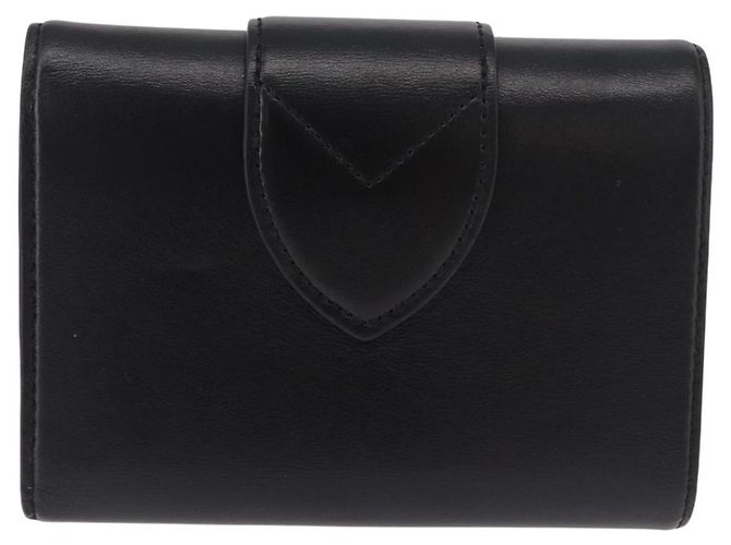 LOUIS VUITTON Portefeuille LV Pont Neuf Compact Leather M69175 Auth 186544M Nero - vista 2