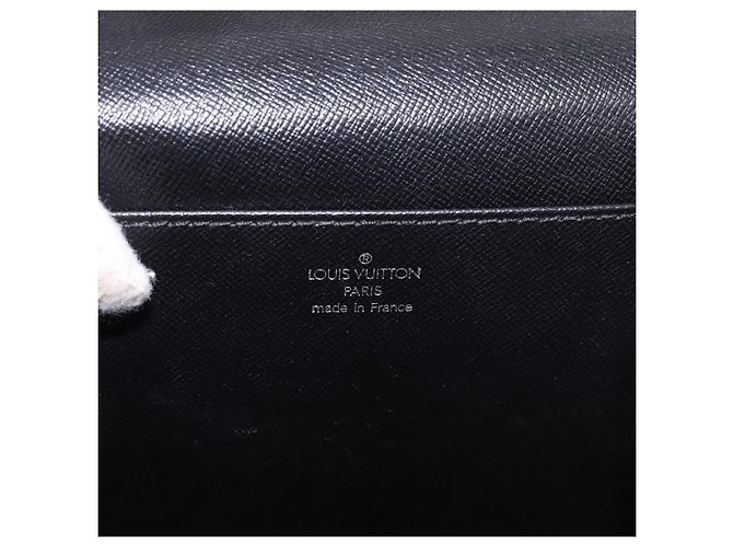 LOUIS VUITTON Taiga Serviette Moskova Business Bag Ardoise M30032 Auth 186217 Grigio - vista 19
