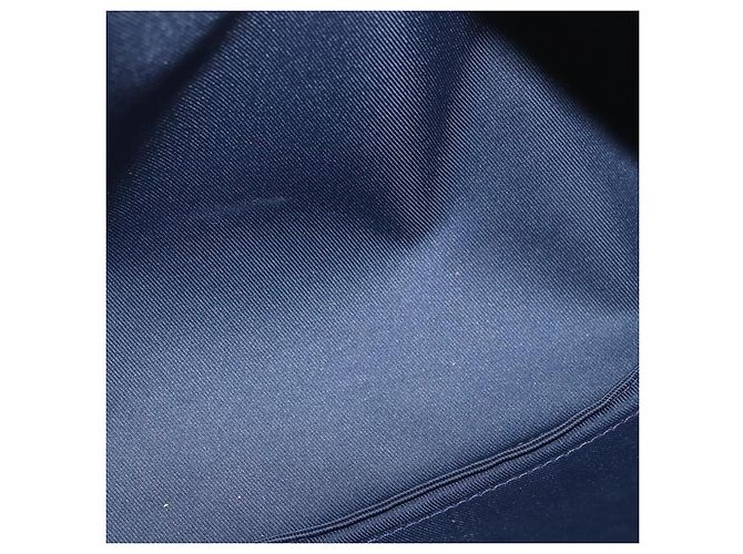 LOUIS VUITTON Monogram Denim Soft Trunk Bag Blue M44723 LV Auth 187612SAM - vista 10