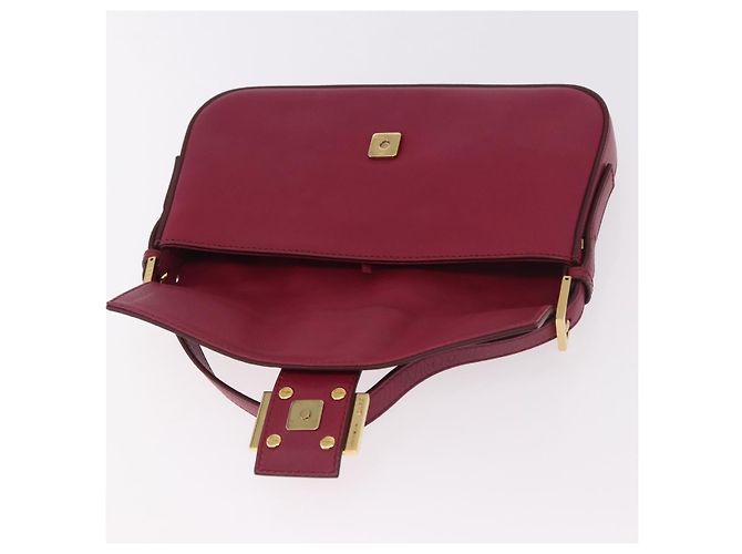 Borsa a tracolla FENDI Mamma Baguette in pelle Avorio Oro Auth 185734SAM D'oro Crudo - vista 21