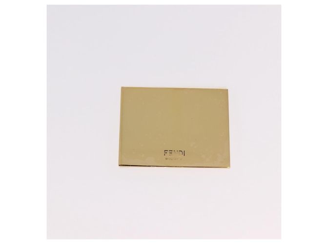Borsa a tracolla FENDI Mamma Baguette in pelle Avorio Oro Auth 185734SAM D'oro Crudo - vista 27