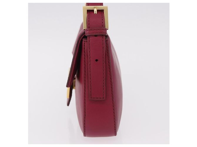 Borsa a tracolla FENDI Mamma Baguette in pelle Avorio Oro Auth 185734SAM D'oro Crudo - vista 3