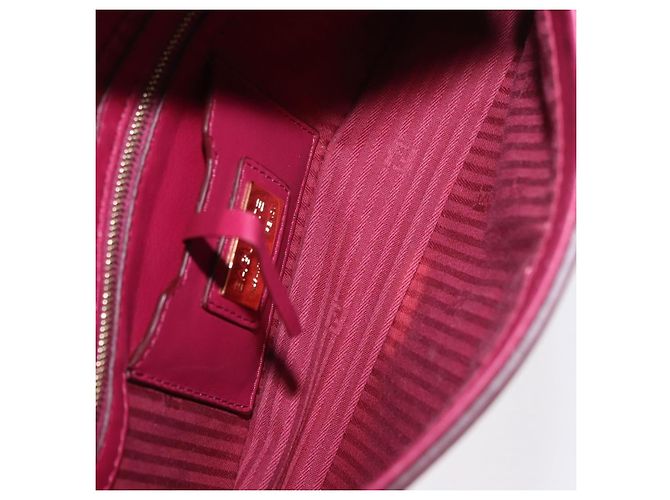 Borsa a tracolla FENDI Mamma Baguette in pelle Avorio Oro Auth 185734SAM D'oro Crudo - vista 9
