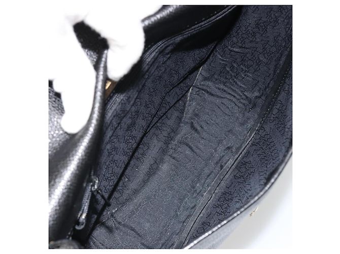 Borsa a Spalla SAINT LAURENT in Pelle Oro Nero Auth 186014 D'oro - vista 12