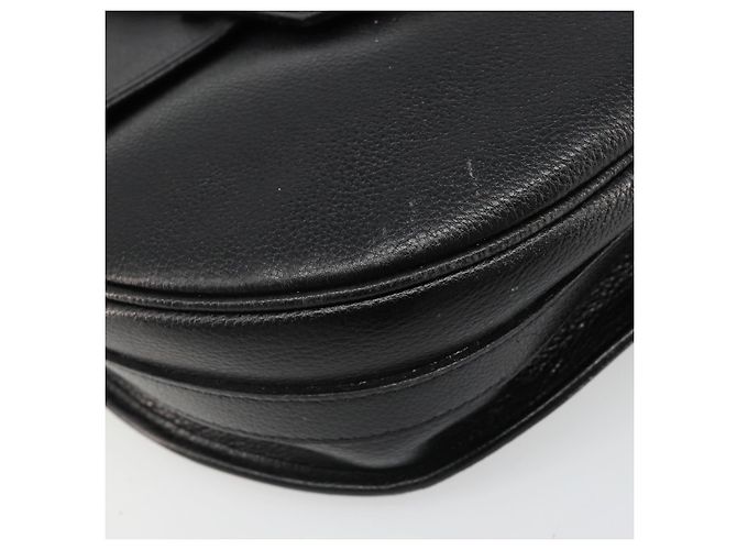 Borsa a Spalla SAINT LAURENT in Pelle Oro Nero Auth 186014 D'oro - vista 15