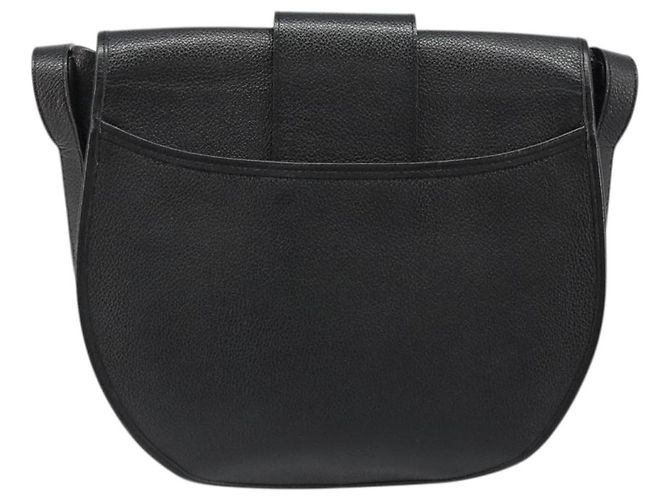 Borsa a Spalla SAINT LAURENT in Pelle Oro Nero Auth 186014 D'oro - vista 2
