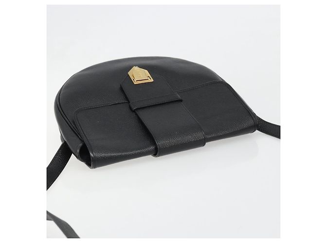 Borsa a Spalla SAINT LAURENT in Pelle Oro Nero Auth 186014 D'oro - vista 6