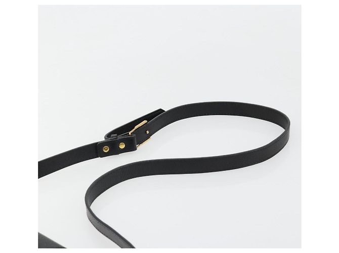 Borsa a Spalla SAINT LAURENT in Pelle Oro Nero Auth 186014 D'oro - vista 8