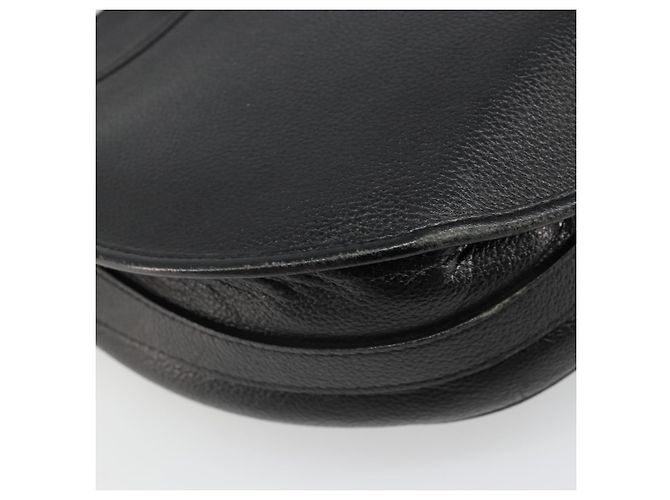 Borsa a Spalla SAINT LAURENT in Pelle Oro Nero Auth 186014 D'oro - vista 9