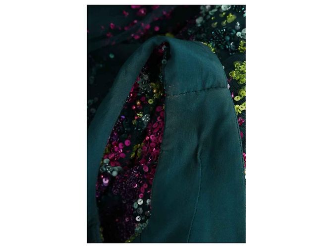 Elie Saab Grünes Kleid - Ansicht 6