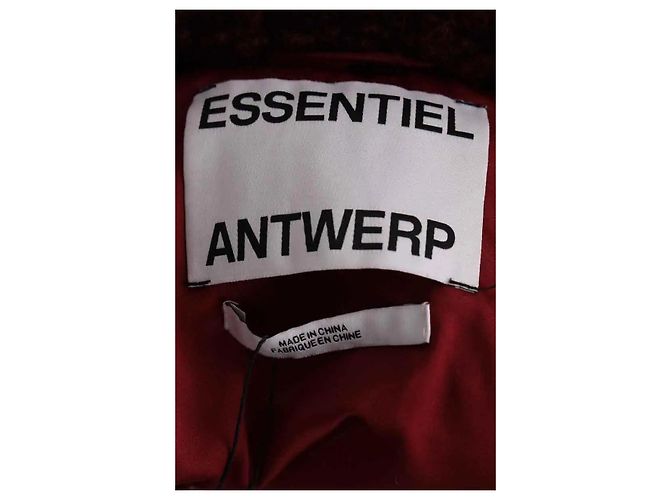 Essentiel Antwerp Bordeaux Bomberjacke - Ansicht 5