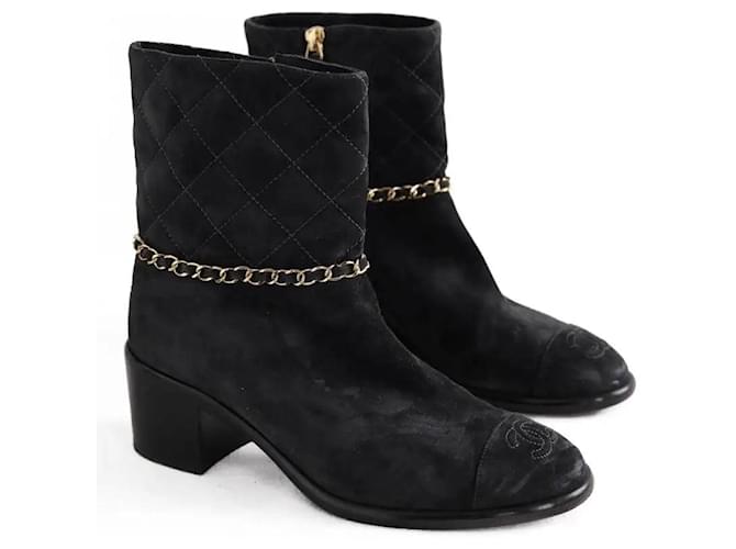 Chanel Botas negras Negro - vista 3
