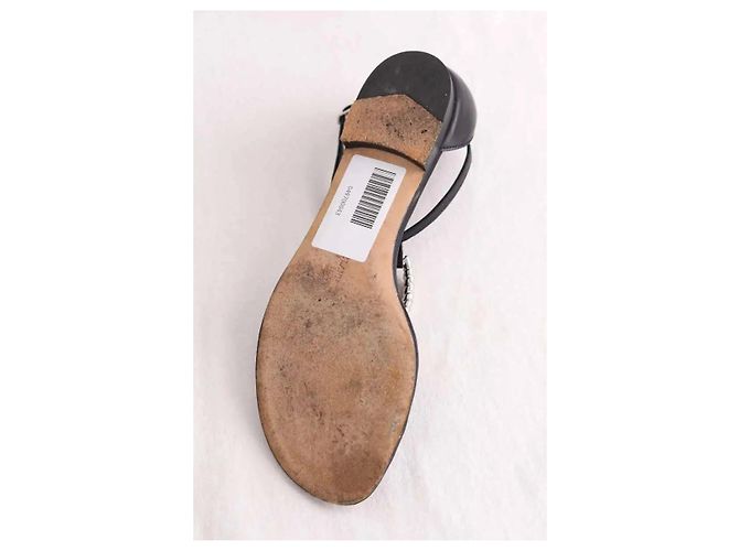 Manolo Blahnik Sandali neri Nero - vista 6