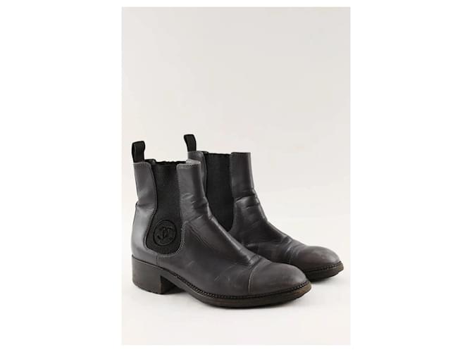 Chanel Botas grises - vista 3