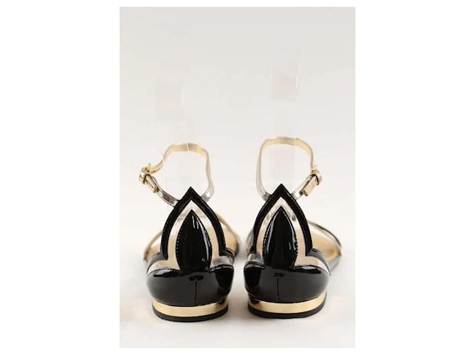 Louis Vuitton Sandali neri Nero - vista 2