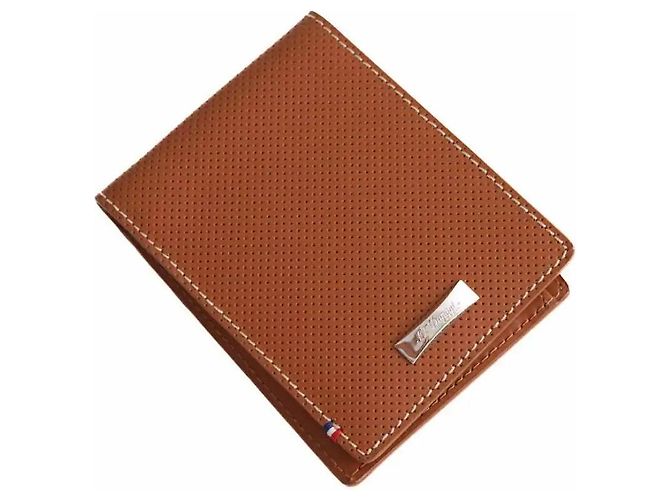 Autre Marque Set portafoglio e penna camel Cammello - vista 2