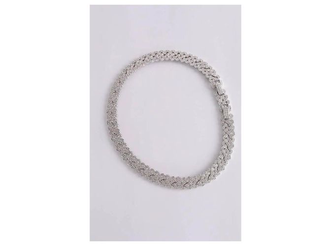 Swarovski Collana argentata ornata di diamanti Argento - vista 2