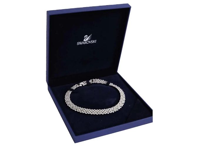 Swarovski Collana argentata ornata di diamanti Argento - vista 5