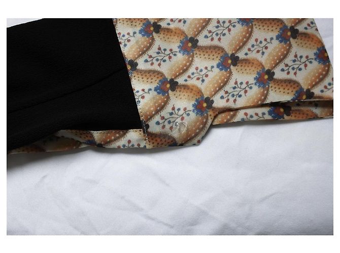 Etro, vestido midi con cuello negro - vista 5