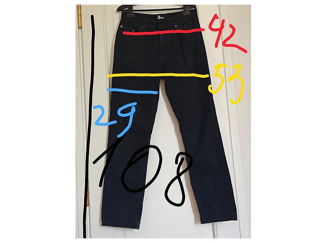 The Kooples jeans in denim nero - vista 2