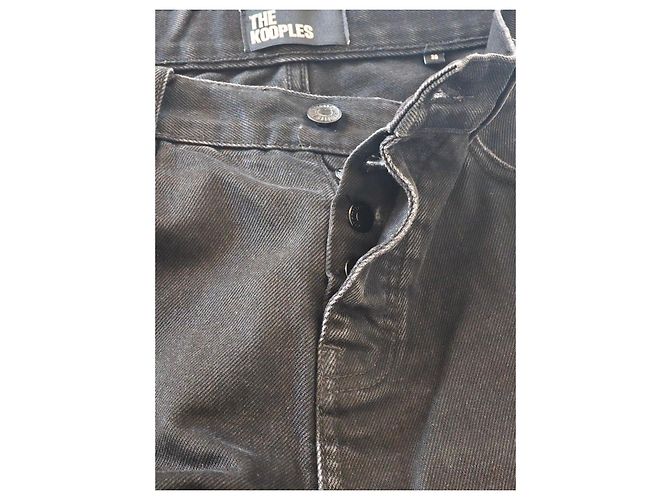 The Kooples jeans in denim nero - vista 6
