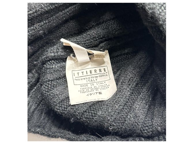 Alberta Ferretti Ferre Grobstrick-Pullover mit Reißverschluss Schwarz - Ansicht 4