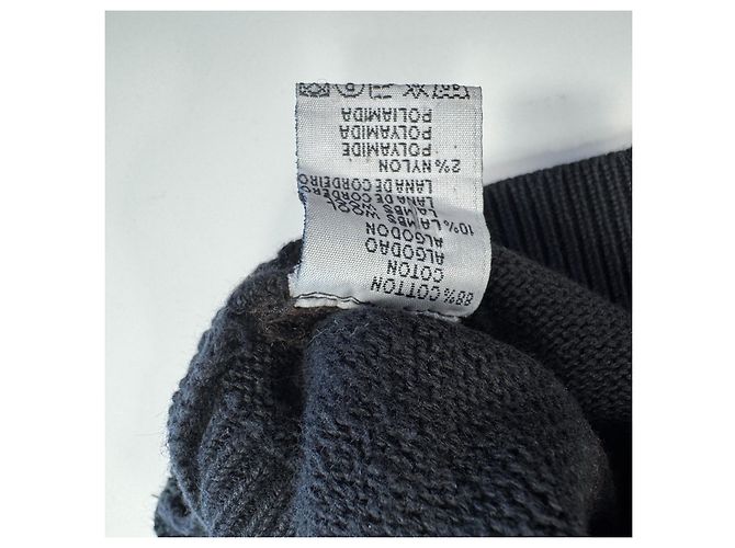Autre Marque Marlboro Classics Herren Quarter-Zip Pullover Argyle Dunkelblau - Ansicht 4