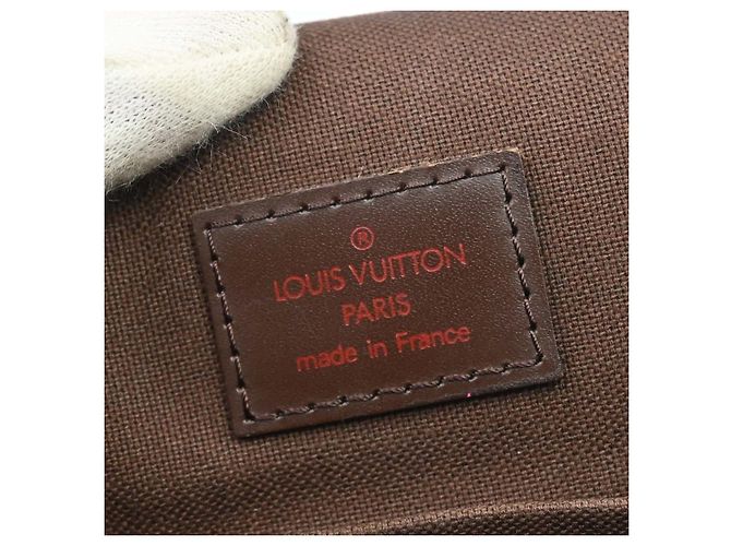 Louis Vuitton Melville Messenger Damier Ebene Marrone - vista 4