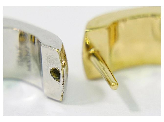 Orecchini Monogram Louis Vuitton Argento D'oro - vista 5