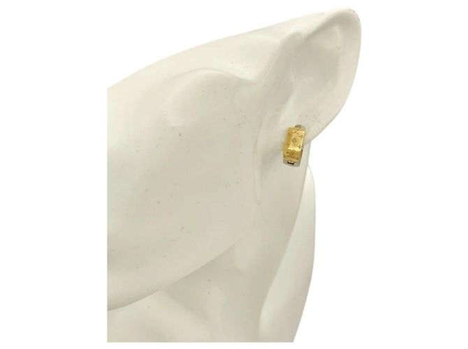 Orecchini Monogram Louis Vuitton Argento D'oro - vista 6