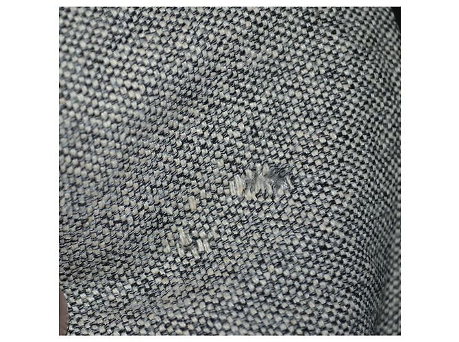 Abito Blumarine in lana e seta grigio - vista 4
