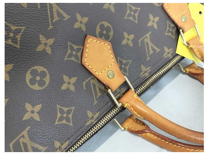 Louis Vuitton Speedy Monogram Canvas 40 Marrone - vista 3