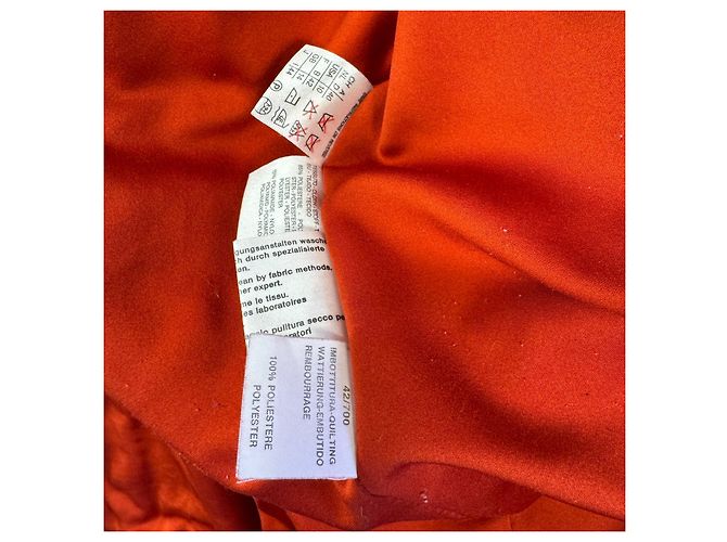 Abrigo de Invierno Max Mara / Talla 42 (IT) Mujer / L – Rust Brown / Acolchado / Hecho en Italia Roja - vista 8