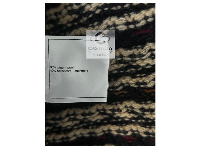 Chanel Abrigo 16K$ Iconic Paris / Byzance CC Gripoix Buttons Coat 36 FR - vista 9