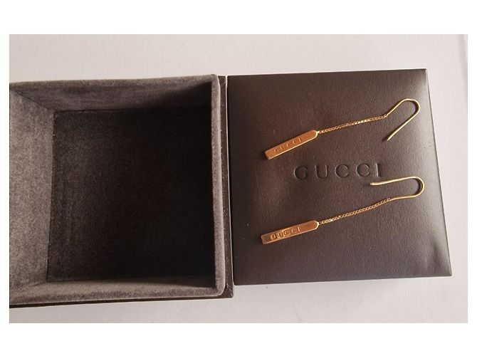 Orecchini pendenti Gucci in oro giallo D'oro - vista 3