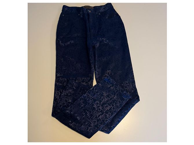 Jeans Monogram Roccobarocco Blu scuro - vista 7