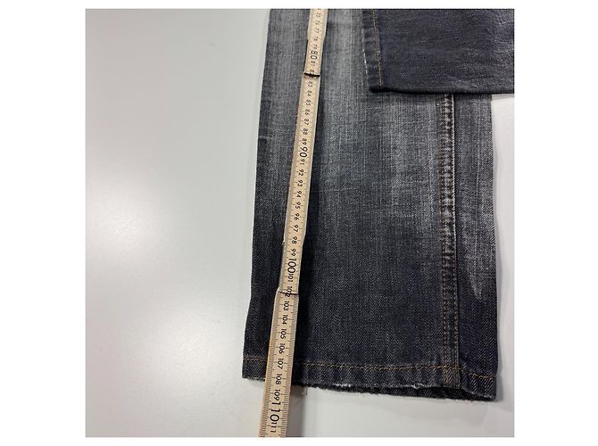 Jeans in denim distressed Dolce & Gabbana Grigio - vista 6
