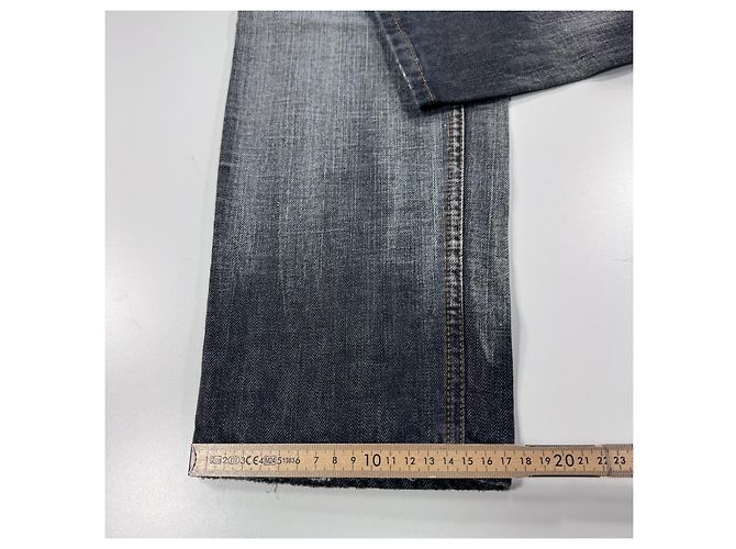Jeans in denim distressed Dolce & Gabbana Grigio - vista 8