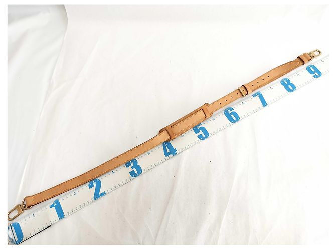 Correa Louis Vuitton Bandouliere Strap Monogram Canvas XL Castaño - vista 6