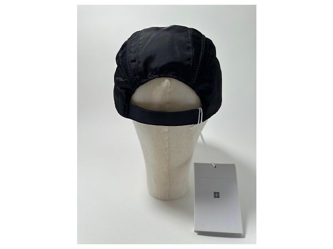 Givenchy Black Technical Cap with Logo – Size 58 - view 11