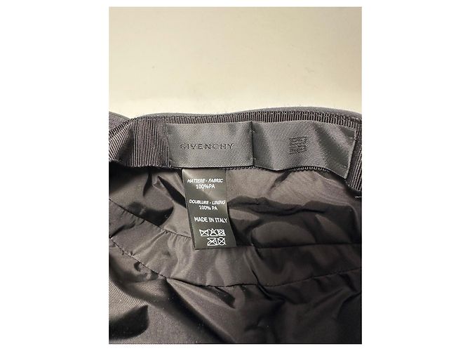 Givenchy Black Technical Cap with Logo – Size 58 - view 3